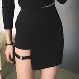 Black Style Hip Skirts