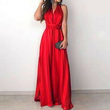 V-Neck Long Dress