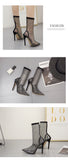 Crystal High Heels Shoes