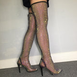 Diamond Socks Boots