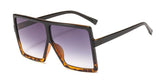 Big Flat Sunglasses