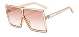 Big Flat Sunglasses