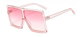 Big Flat Sunglasses