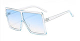 Big Flat Sunglasses