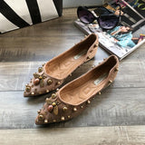 Crystal  Flats Shoes