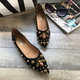 Crystal  Flats Shoes