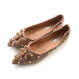 Crystal  Flats Shoes