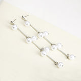 Pearl Long Earrings