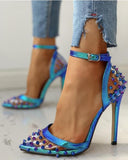 Sexy Blue Sandals