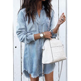 Denim Shirt Dress
