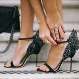 Butterfly High Heels Shoes