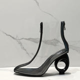 New Fashion Transparent Boots