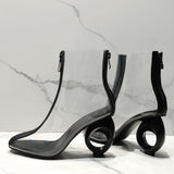 New Fashion Transparent Boots