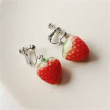 Fruit Strawberry Earring