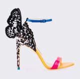 Butterfly High Heels Shoes