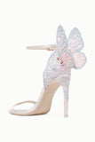 Butterfly High Heels Shoes