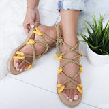 Lace Up Gladiator Sandals