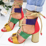 High Heels Gladiator Sandals