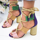 High Heels Gladiator Sandals