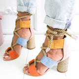 High Heels Gladiator Sandals