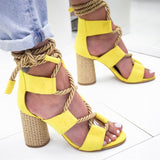 High Heels Gladiator Sandals