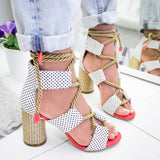 High Heels Gladiator Sandals