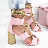 High Heels Gladiator Sandals