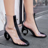 New Fashion Transparent Boots