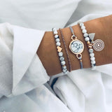 Crystal Bead Bracelet