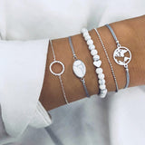 Crystal Bead Bracelet