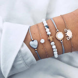 Crystal Bead Bracelet