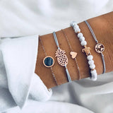 Crystal Bead Bracelet