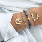 Crystal Bead Bracelet