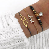 Crystal Bead Bracelet