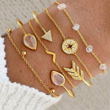 Crystal Bead Bracelet