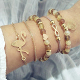 Crystal Bead Bracelet