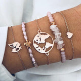 Crystal Bead Bracelet