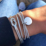Gold Moon Bracelet Set