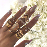 Fashion Gold Finger Rings