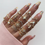 Fashion Gold Finger Rings