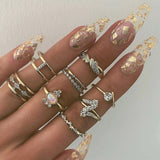 Fashion Gold Finger Rings