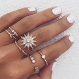Fashion Gold Finger Rings