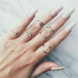 Fashion Gold Finger Rings