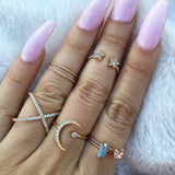 Fashion Gold Finger Rings