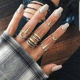 Fashion Gold Finger Rings