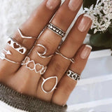 Fashion Gold Finger Rings