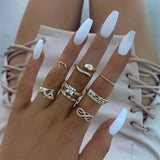 Fashion Gold Finger Rings