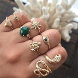Fashion Gold Finger Rings