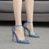 Sexy Blue Sandals
