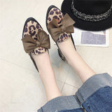 Leopard Flat Shoes